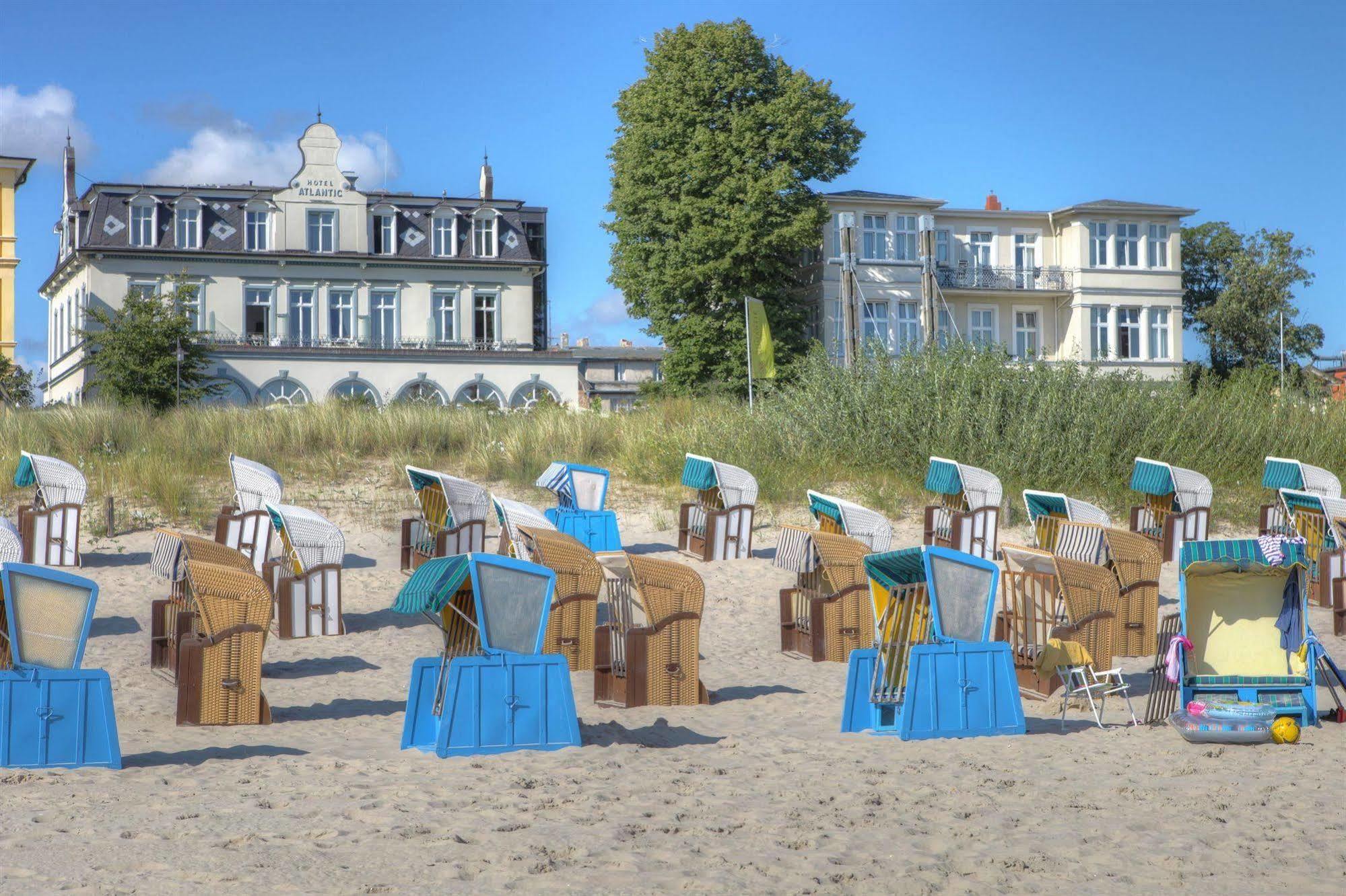 Seetelhotel Strandhotel Atlantic Heringsdorf  Eksteriør bilde